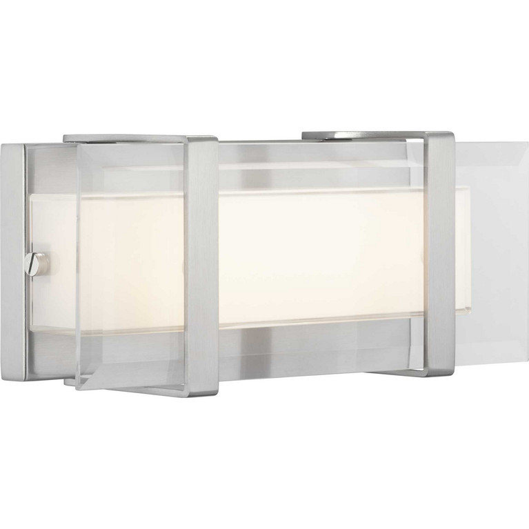 Progress Lighting - P710061-009-30 - LED Wall Sconce - Miter LED - Brushed Nickel
