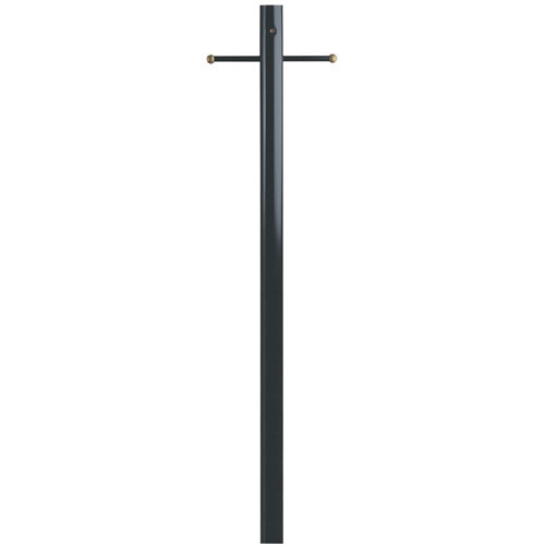 Westinghouse Lighting - 6695500 - Fixture Post with Ground Convenience Outlet and Dusk to Dawn Sensor - Posts Black - Black
