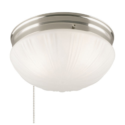 Westinghouse Lighting - 6721000 - Two Light Flush Mount - Brushed Nickel