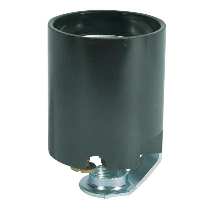 Westinghouse Lighting - 7040700 - Keyless Phenolic Socket - Keyless Phenolic Socket - Black