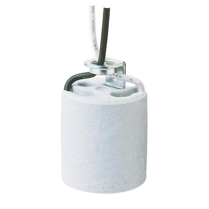Westinghouse Lighting - 7042500 - Porcelain Fixture Socket - Fixture Socket - White