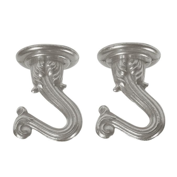 Westinghouse Lighting - 7044400 - 1 1/2 Swag Hook Kit - Swag Hook - Brushed Pewter
