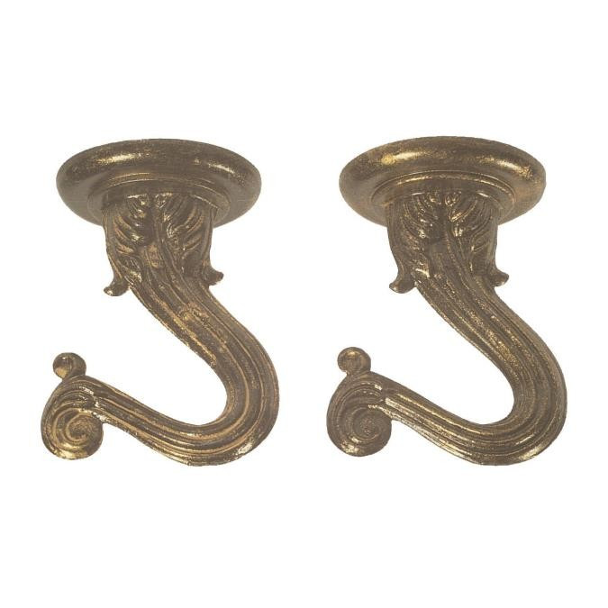 Westinghouse Lighting - 7045100 - 1 1/2 Swag Hook Kit - Swag Hook - Antique Brass