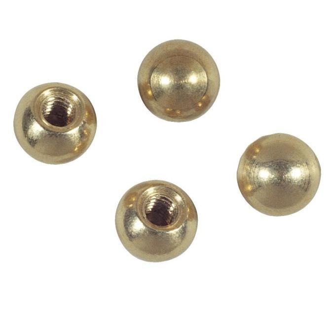 Westinghouse Lighting - 7066000 - 4 Cap Nuts - Cap Nuts - Solid Brass