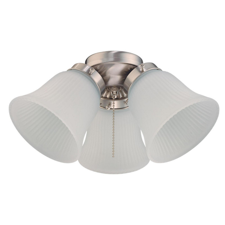 Westinghouse Lighting - 7784900 - LED Ceiling Fan Light Kit - Brushed Nickel
