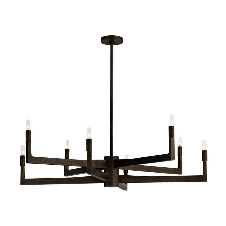Arteriors - DLC46 - Eight Light Chandelier - Griff - English Bronze/English Bronze