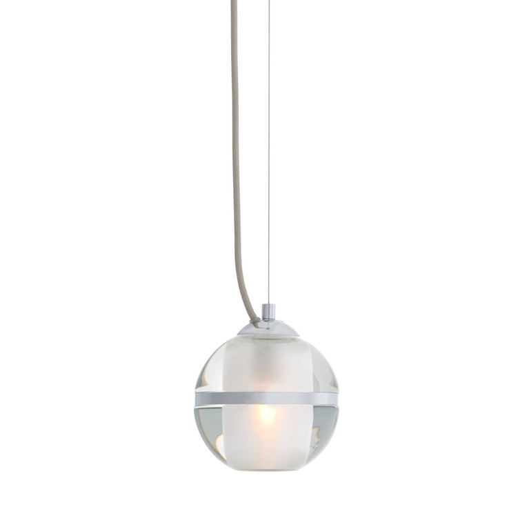 Arteriors - DPC41 - One Light Pendant - Noble - Clear/Chrome