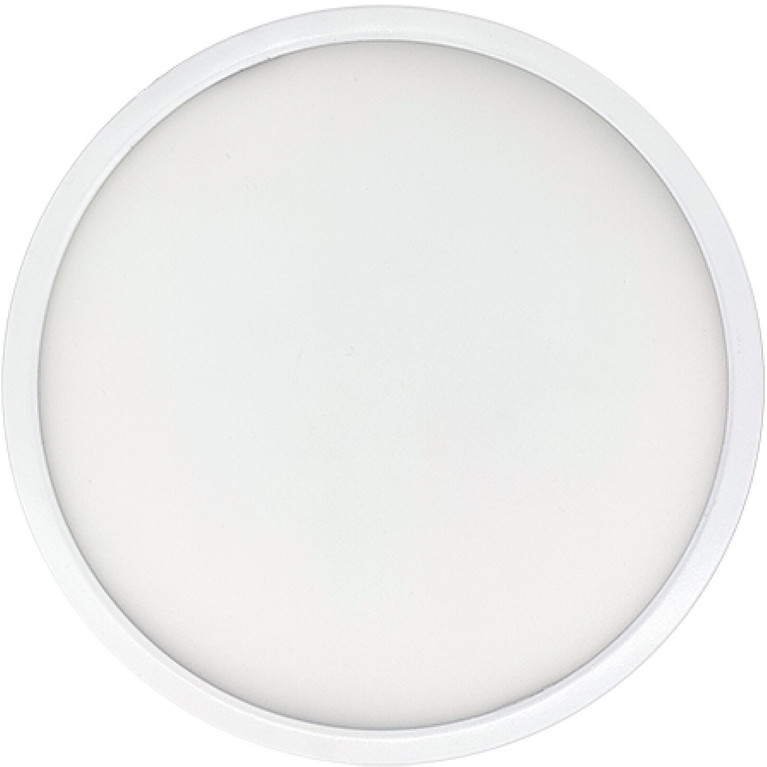 Bulbrite - 773608 - 9 Flush Mount - Builder Fixtures - White
