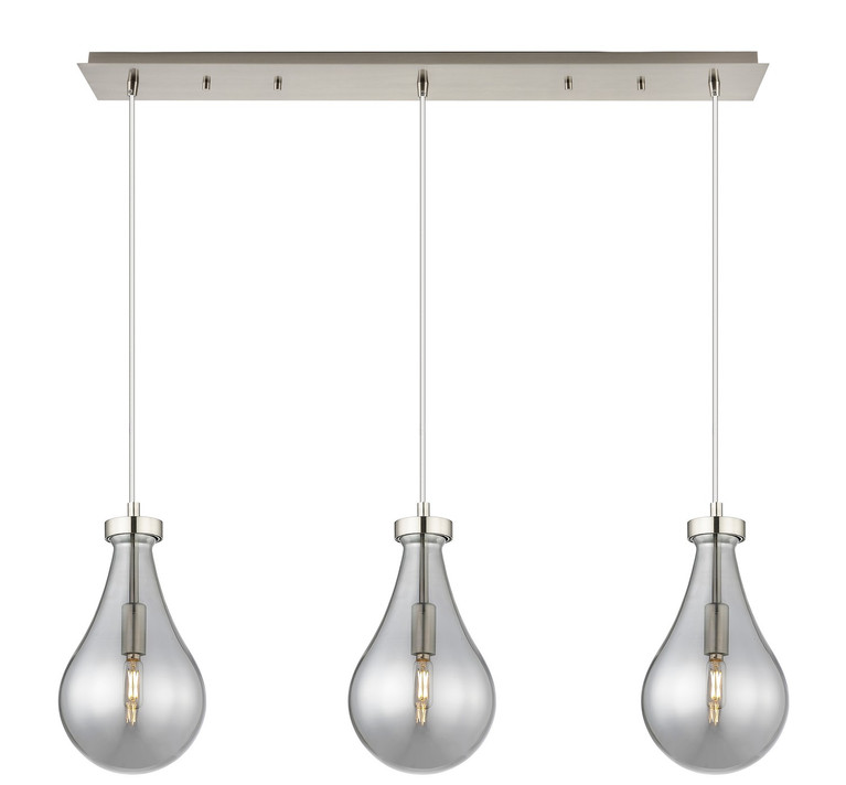 Innovations - 123-451-1P-SN-G451-7SM - Three Light Linear Pendant - Downtown Urban - Brushed Satin Nickel