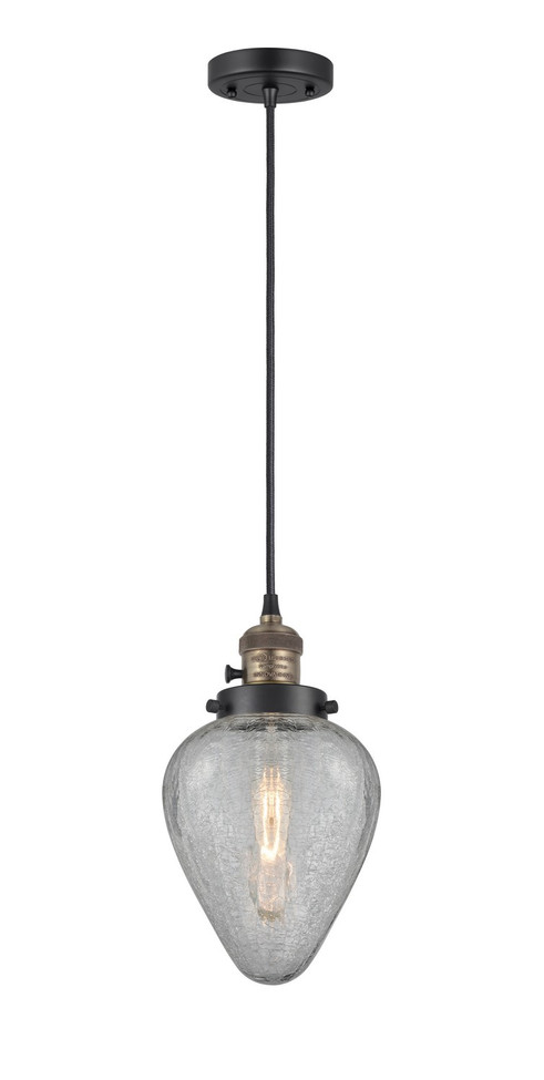 Innovations - 201CSW-BAB-G165-LED - LED Mini Pendant - Franklin Restoration - Black Antique Brass