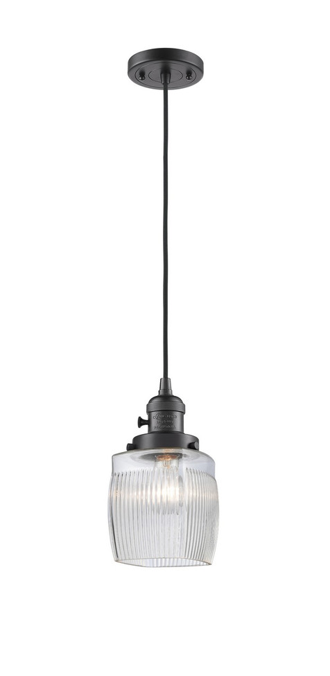 Innovations - 201CSW-OB-G302 - One Light Mini Pendant - Franklin Restoration - Oil Rubbed Bronze