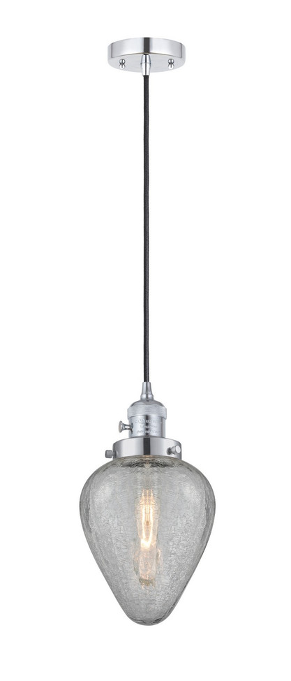 Innovations - 201CSW-PC-G165-LED - LED Mini Pendant - Franklin Restoration - Polished Chrome