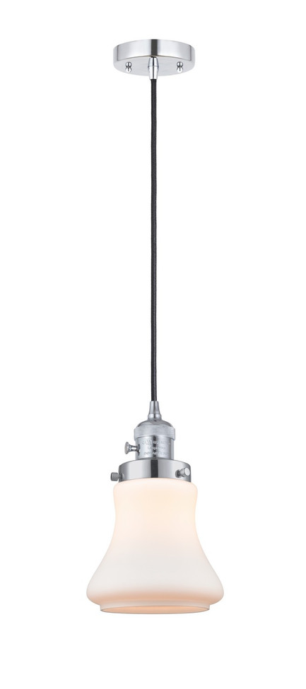 Innovations - 201CSW-PC-G191 - One Light Mini Pendant - Franklin Restoration - Polished Chrome
