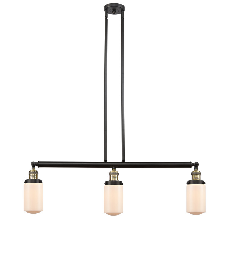Innovations - 213-BAB-G311-LED - LED Island Pendant - Franklin Restoration - Black Antique Brass