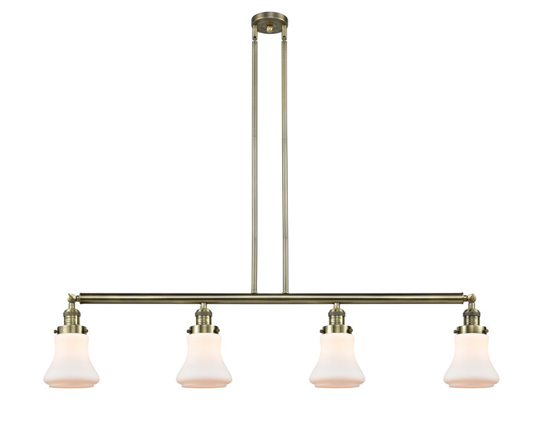 Innovations - 214-AB-G191-LED - LED Island Pendant - Franklin Restoration - Antique Brass