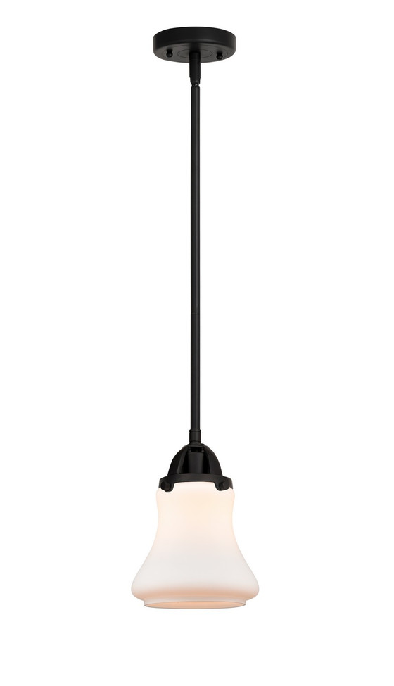 Innovations - 288-1S-BK-G191-LED - LED Mini Pendant - Nouveau 2 - Matte Black