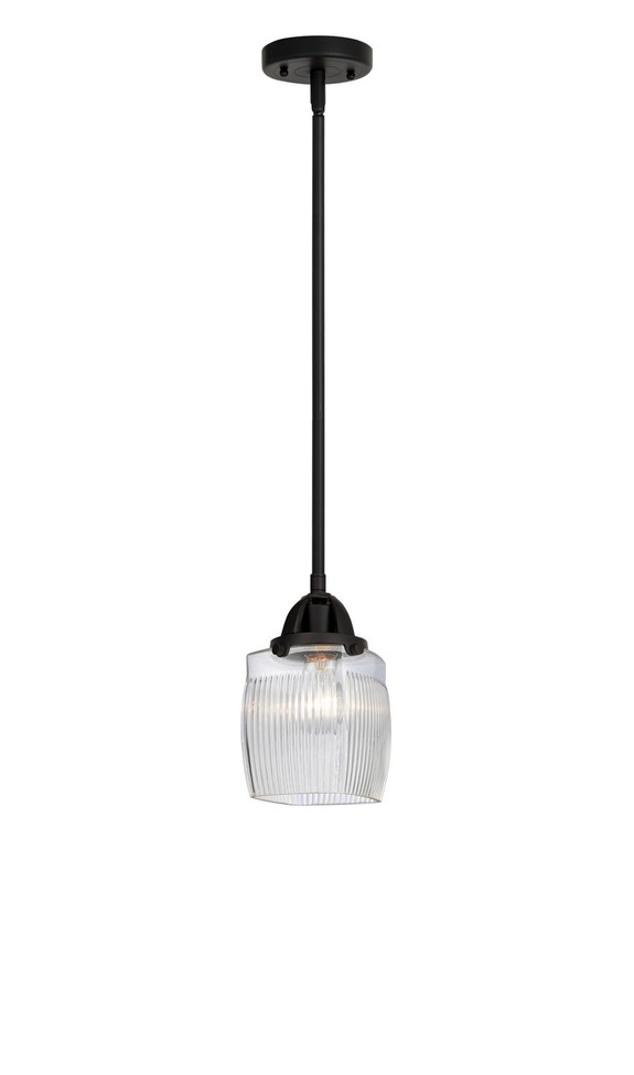 Innovations - 288-1S-BK-G302 - One Light Mini Pendant - Nouveau 2 - Matte Black