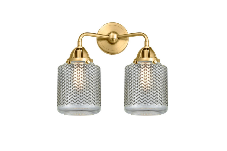 Innovations - 288-2W-SG-G262-LED - LED Bath Vanity - Nouveau 2 - Satin Gold