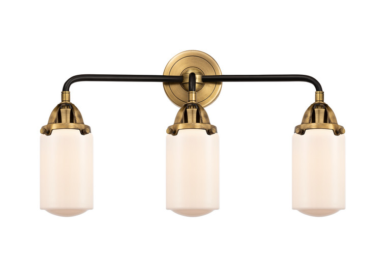 Innovations - 288-3W-BAB-G311-LED - LED Bath Vanity - Nouveau 2 - Black Antique Brass