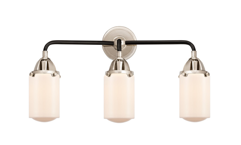 Innovations - 288-3W-BPN-G311-LED - LED Bath Vanity - Nouveau 2 - Black Polished Nickel