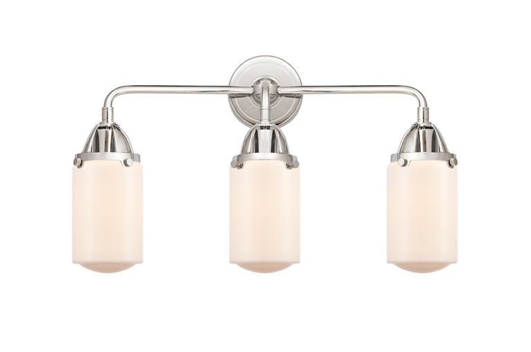 Innovations - 288-3W-PC-G311 - Three Light Bath Vanity - Nouveau 2 - Polished Chrome