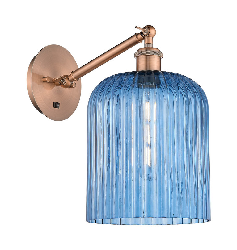 Innovations - 317-1W-AC-G559-8BL - One Light Wall Sconce - Ballston - Antique Copper