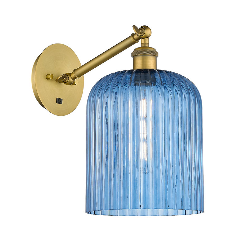 Innovations - 317-1W-BB-G559-8BL - One Light Wall Sconce - Ballston - Brushed Brass