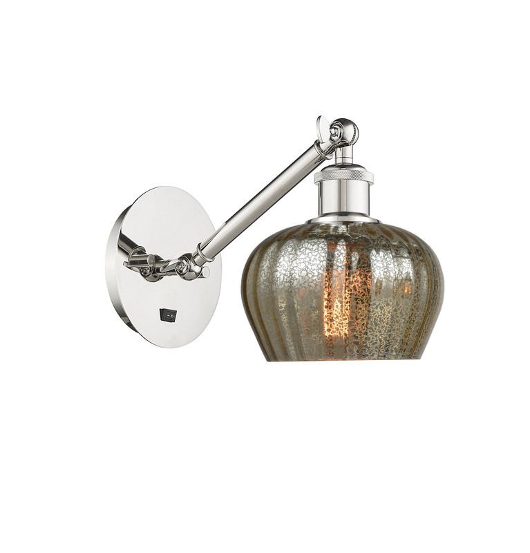 Innovations - 317-1W-PN-G96-LED - LED Wall Sconce - Ballston - Polished Nickel