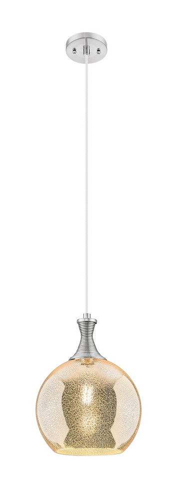 Innovations - 415-1P-SN-G128-10 - One Light Mini Pendant - Ballston - Brushed Satin Nickel