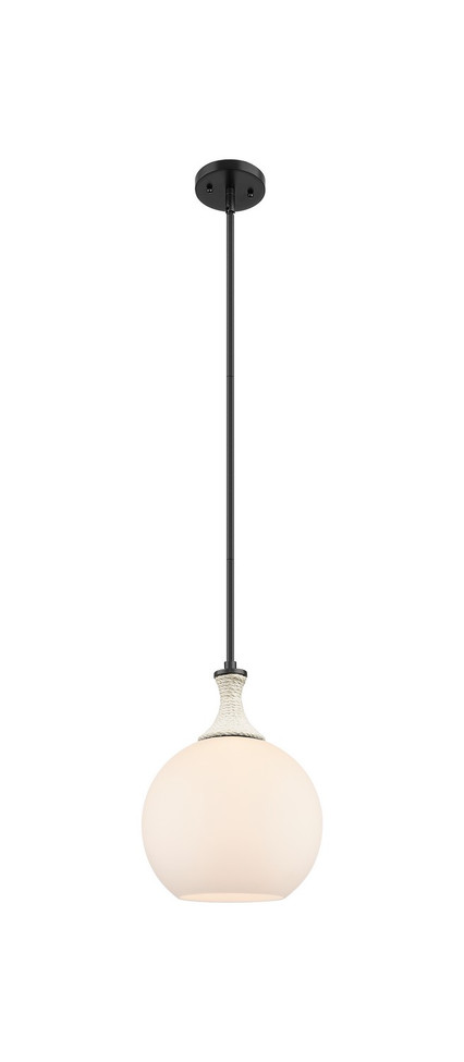 Innovations - 415-1SR-BK-G121-10 - One Light Mini Pendant - Ballston - Matte Black