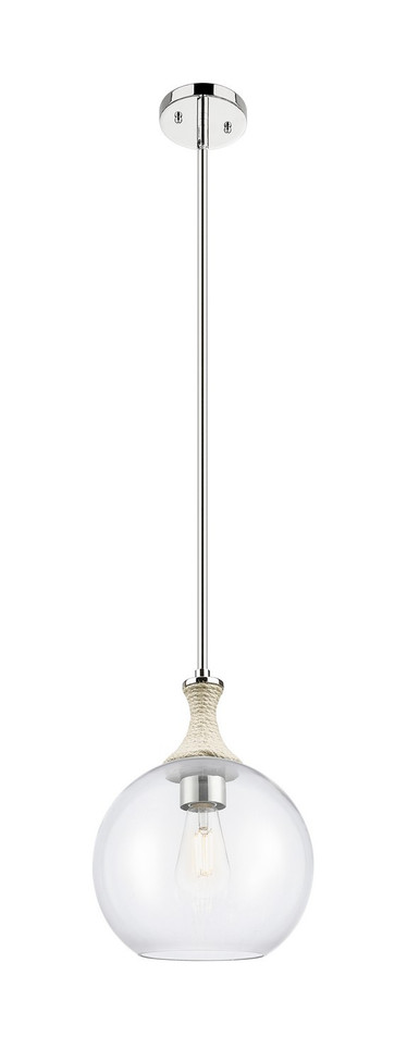 Innovations - 415-1SR-PN-G122-10 - One Light Mini Pendant - Ballston - Polished Nickel