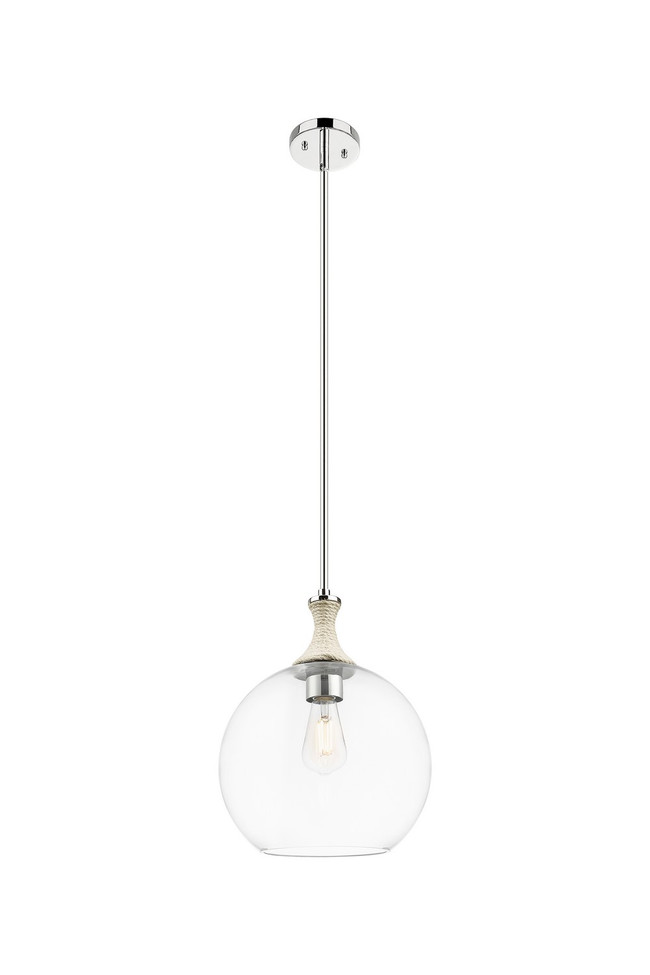 Innovations - 415-1SR-PN-G122-12 - One Light Mini Pendant - Ballston - Polished Nickel