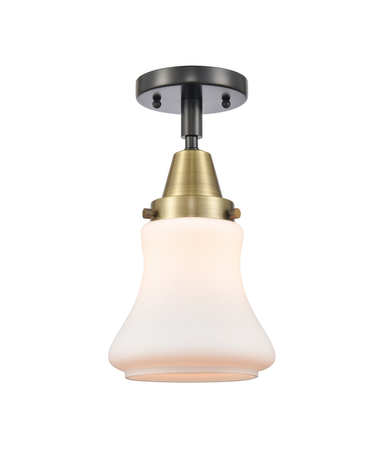 Innovations - 447-1C-BAB-G191-LED - LED Flush Mount - Caden - Black Antique Brass