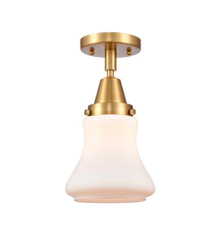 Innovations - 447-1C-SG-G191-LED - LED Flush Mount - Caden - Satin Gold
