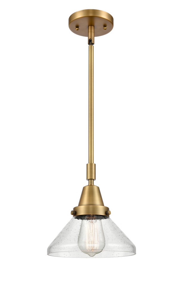 Innovations - 447-1S-BB-G4474 - One Light Mini Pendant - Caden - Brushed Brass