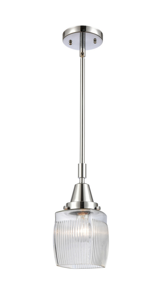 Innovations - 447-1S-PC-G302 - One Light Mini Pendant - Caden - Polished Chrome