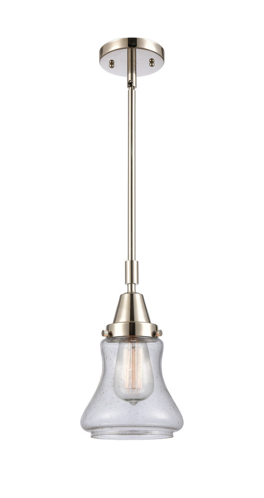 Innovations - 447-1S-PN-G194 - One Light Mini Pendant - Caden - Polished Nickel