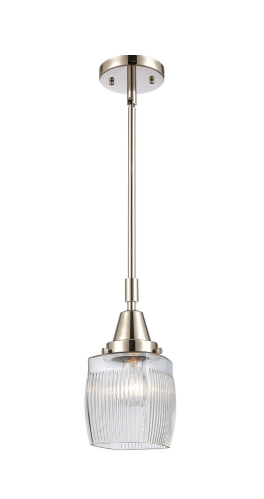 Innovations - 447-1S-PN-G302-LED - LED Mini Pendant - Caden - Polished Nickel