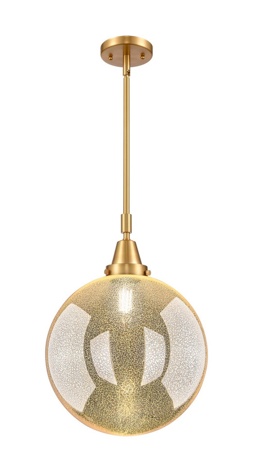 Innovations - 447-1S-SG-G208-12 - One Light Mini Pendant - Caden - Satin Gold