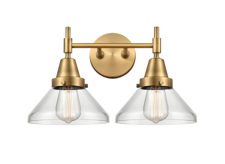 Innovations - 447-2W-BB-G4472 - Two Light Bath Vanity - Caden - Brushed Brass