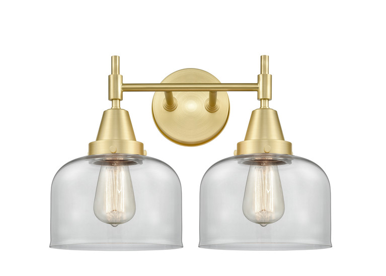 Innovations - 447-2W-SB-G72 - Two Light Bath Vanity - Satin Brass