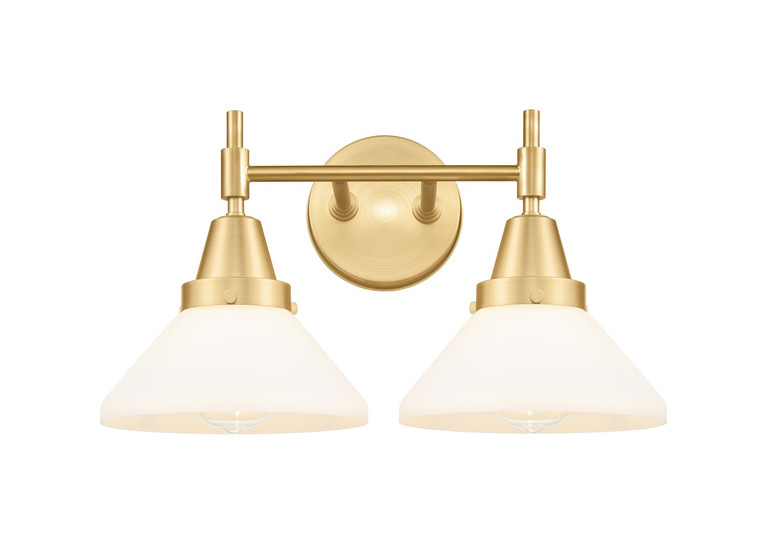 Innovations - 447-2W-SG-G4471 - Two Light Bath Vanity - Caden - Satin Gold
