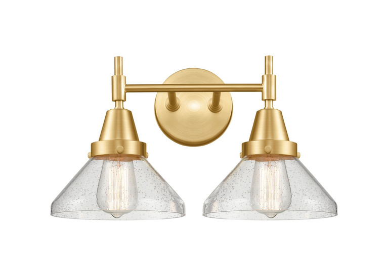 Innovations - 447-2W-SG-G4474 - Two Light Bath Vanity - Caden - Satin Gold