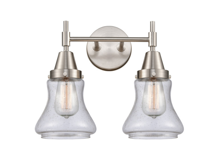Innovations - 447-2W-SN-G194-LED - LED Bath Vanity - Caden - Satin Nickel