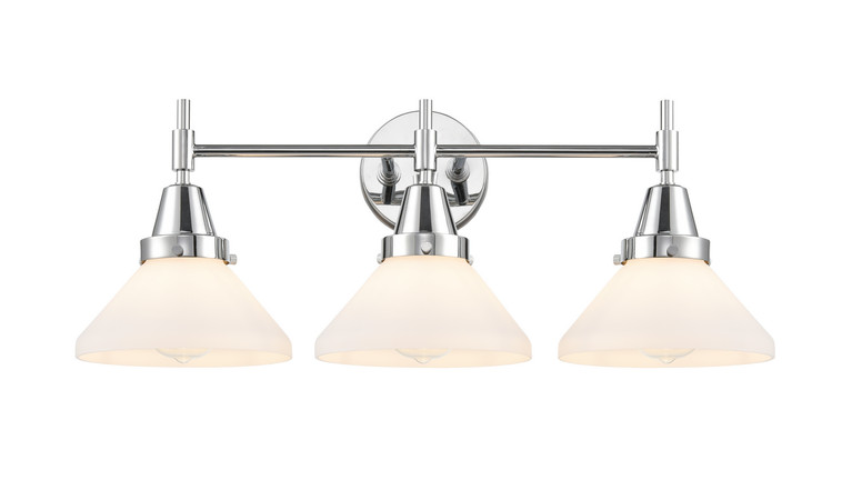 Innovations - 447-3W-PC-G4471 - Three Light Bath Vanity - Caden - Polished Chrome