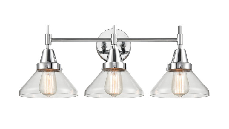 Innovations - 447-3W-PC-G4472 - Three Light Bath Vanity - Caden - Polished Chrome