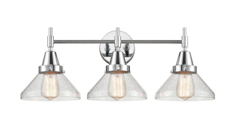 Innovations - 447-3W-PC-SDY-LED - LED Bath Vanity - Caden - Polished Chrome