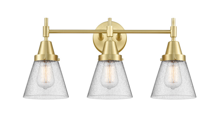 Innovations - 447-3W-SB-G64-LED - LED Bath Vanity - Satin Brass