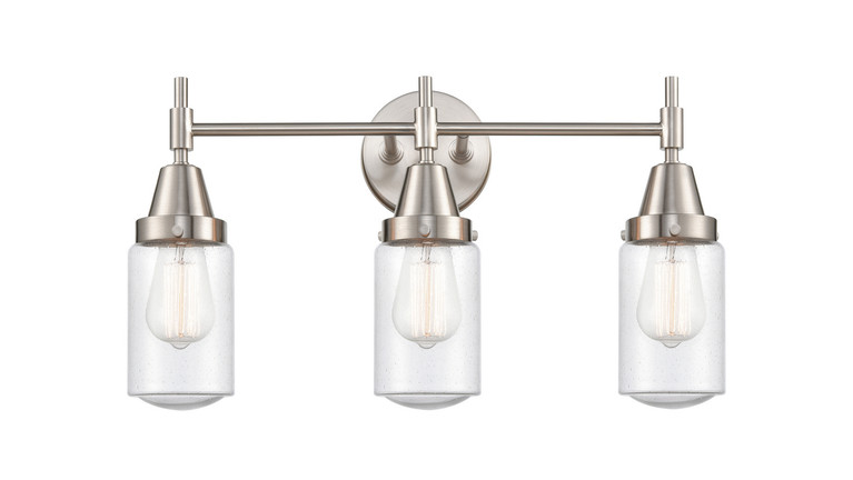 Innovations - 447-3W-SN-G314-LED - LED Bath Vanity - Caden - Satin Nickel