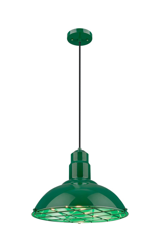 Innovations - 455-1P-16GR - One Light Pendant - Downtown Urban - Green